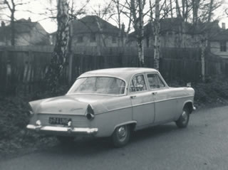 Rear view of Ford Consul